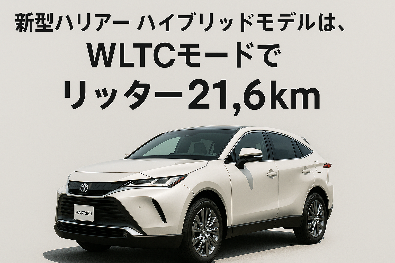 新型ハリアー 燃費優秀