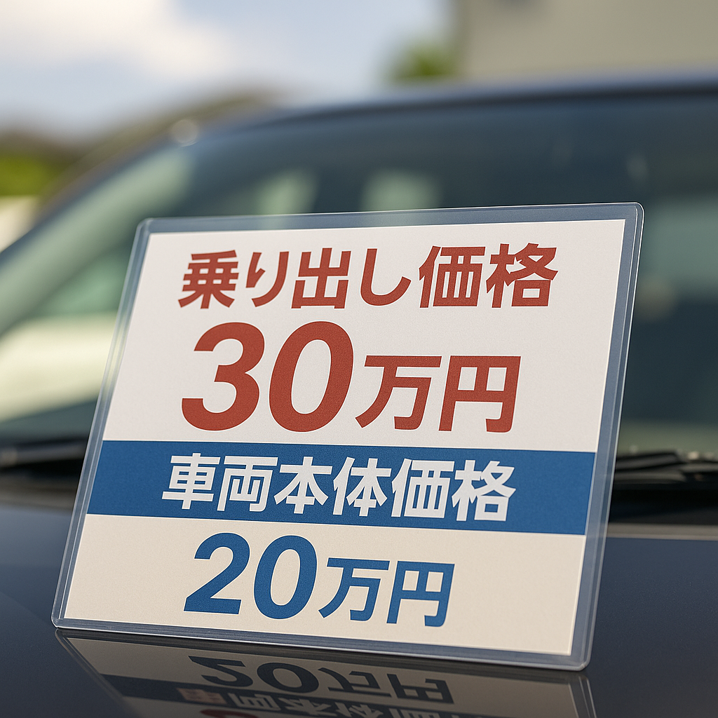 中古車30万円大丈夫?価格