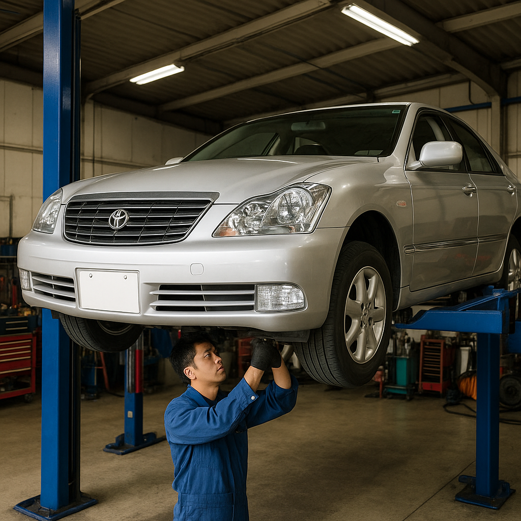 ゼロクラウン 整備工場