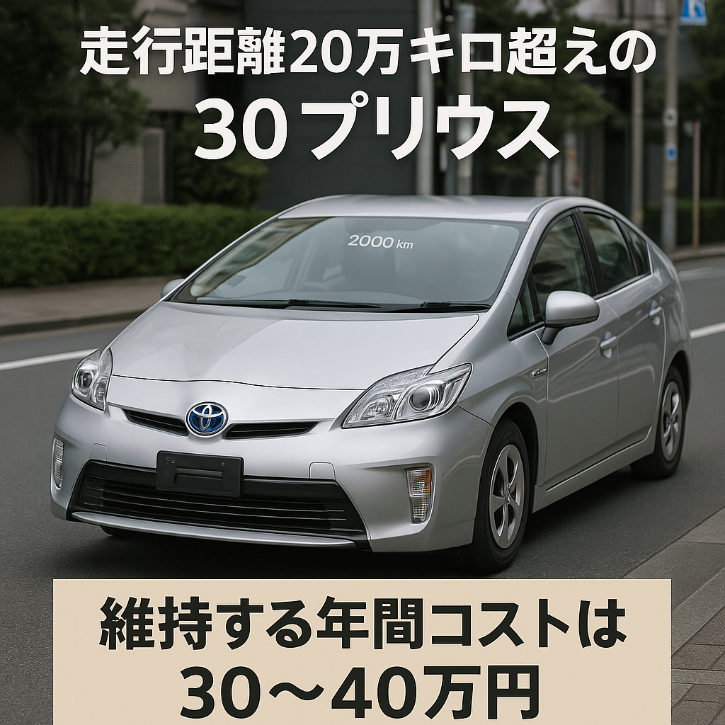 30プリウス 維持費画像