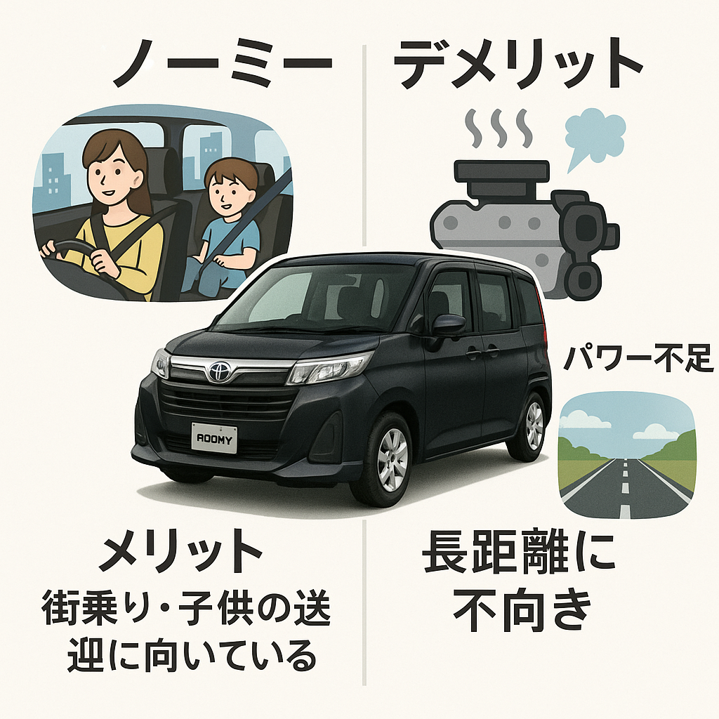 ルーミーメリットデメ