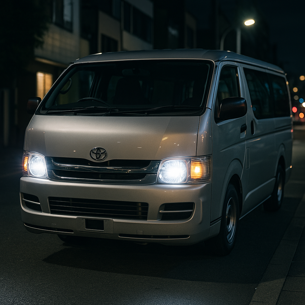 3型ハイエース ヘッドライト