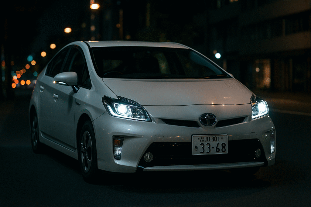 ３０プリウス　ヘッドライト特徴