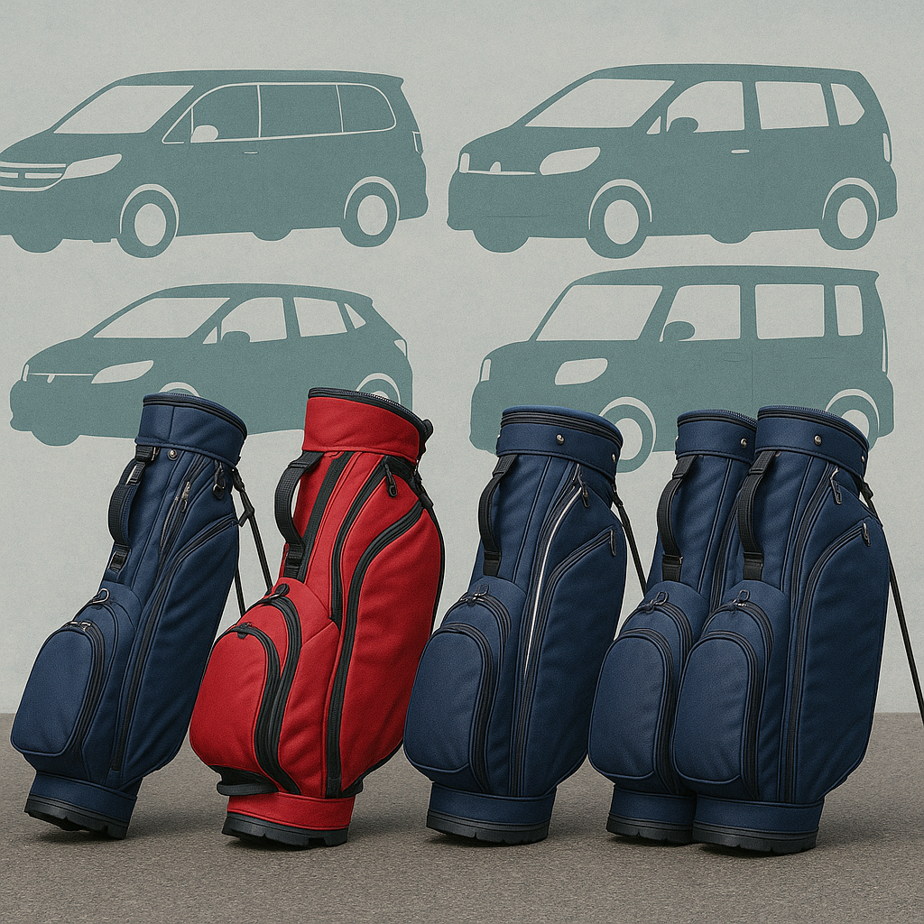 ゴルフバッグ 4つに合う車