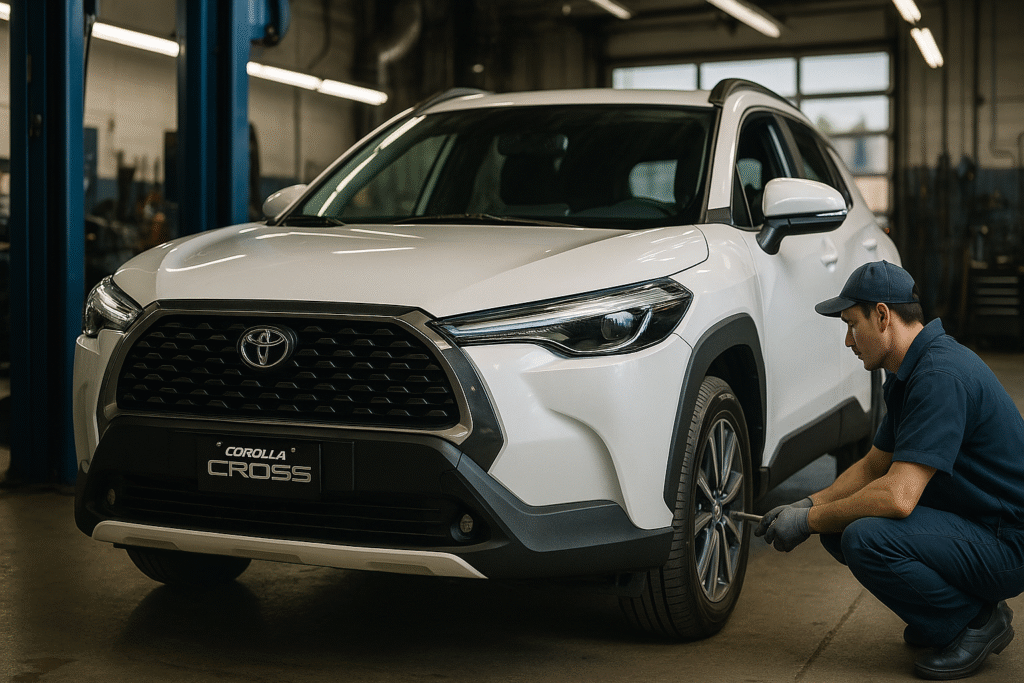 カローラクロス車検