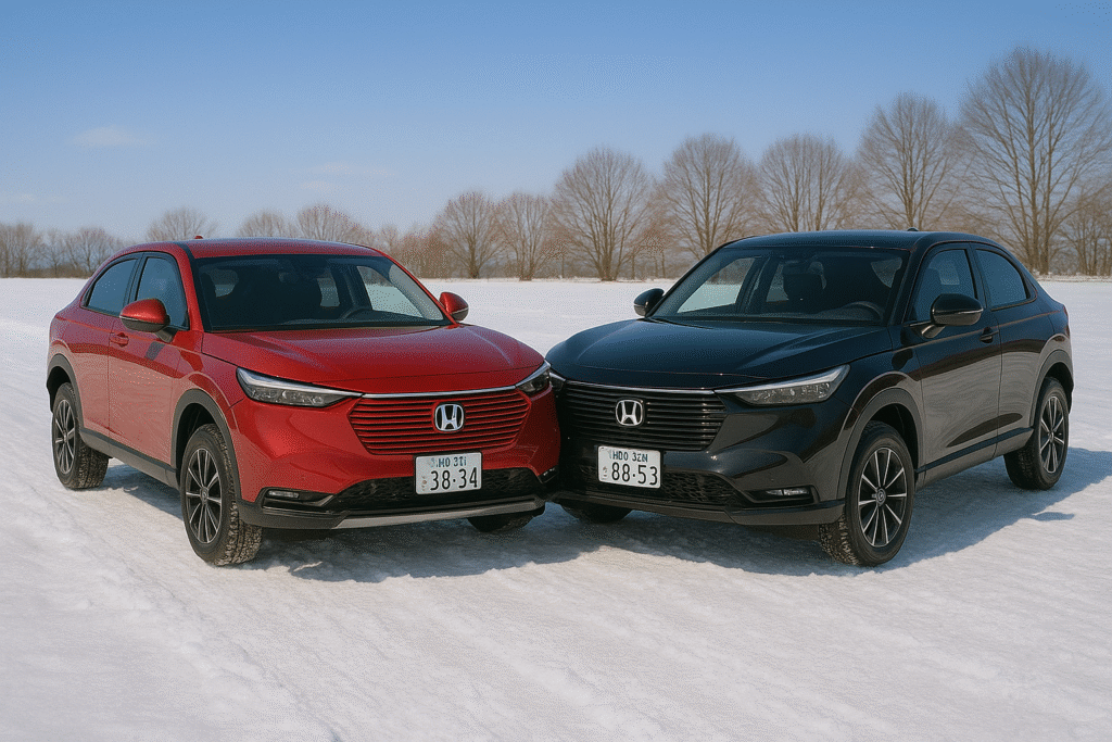 ヴェゼル FFと4WD