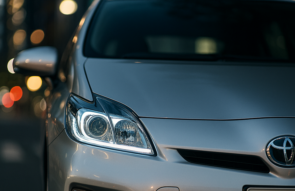 ３０プリウスヘッドライト暗い