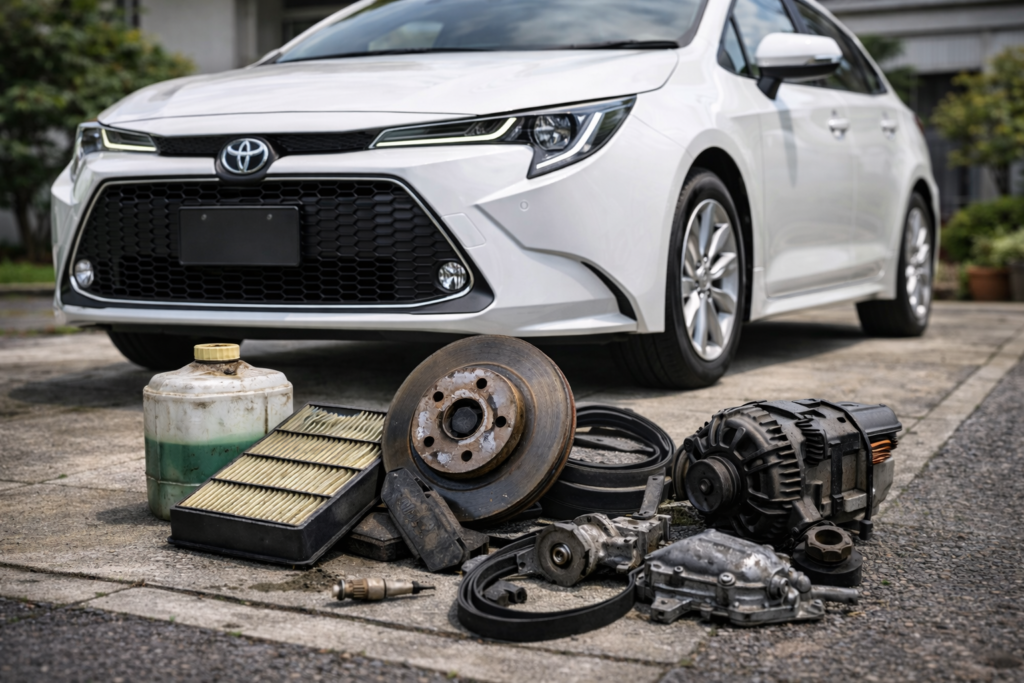 中古車故障リスク