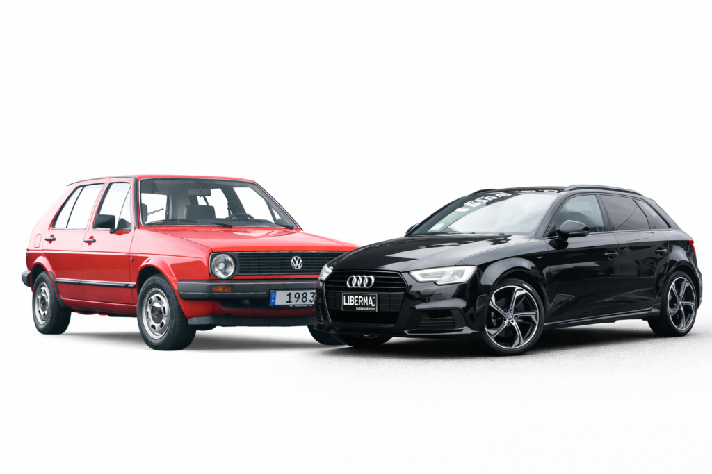 ゴルフとアウデイー