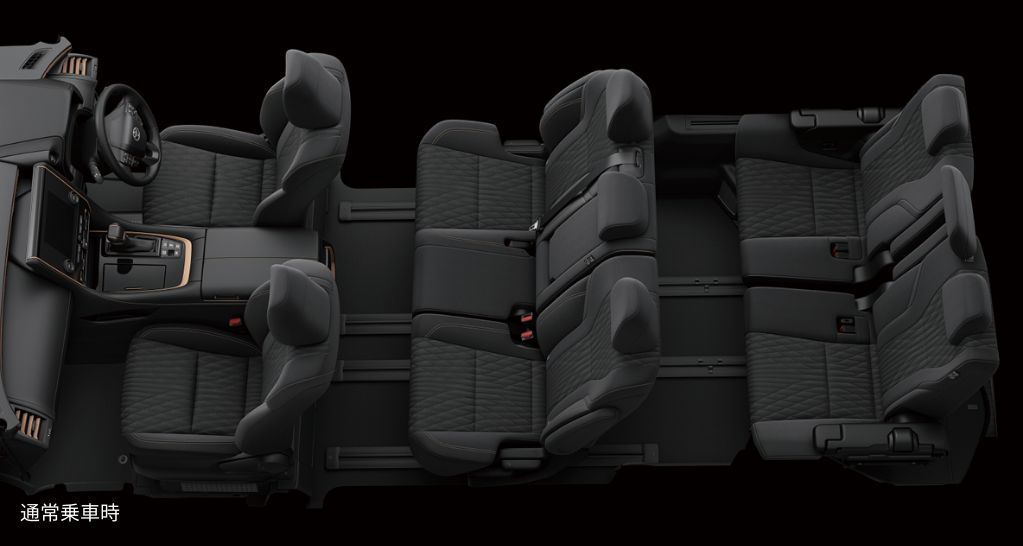 トヨタ公式 8人乗り仕様