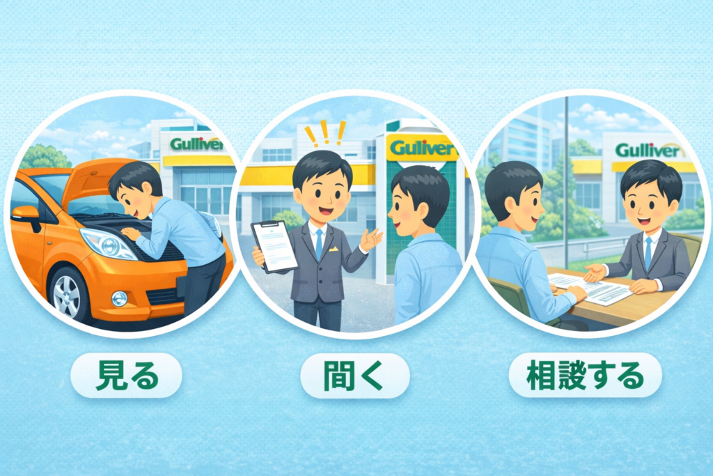 ガリバー店舗でできること