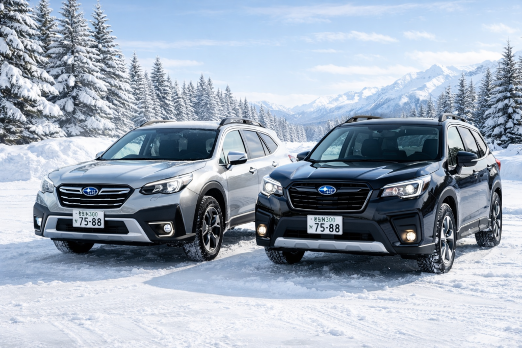 フォレスターとアウトバック