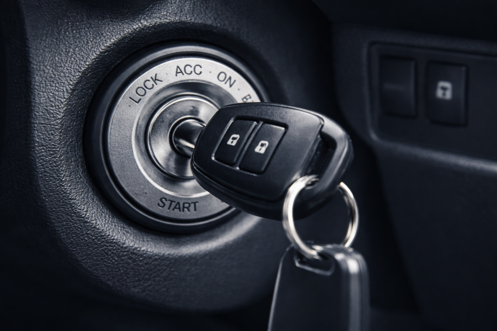 ハイエース　イグニッション