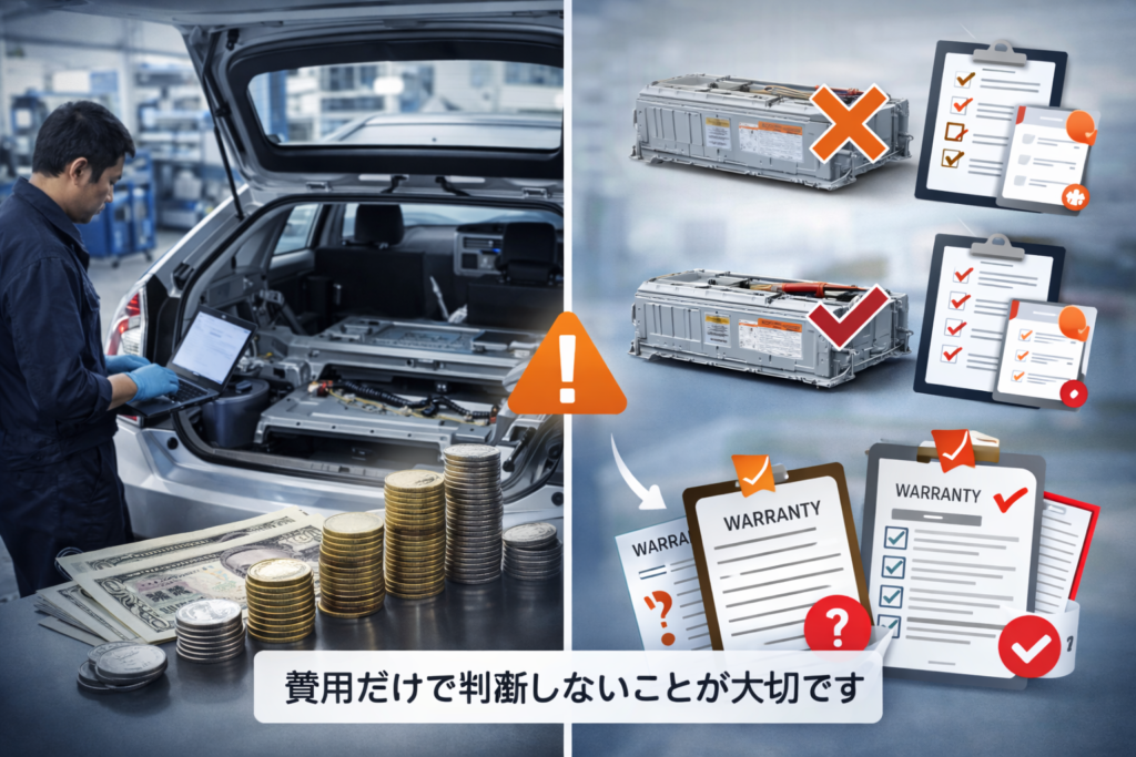 ３０プリウスハイブリッドバッテリー安く