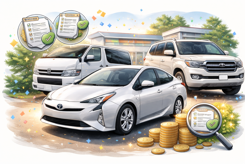 高く売れる中古車