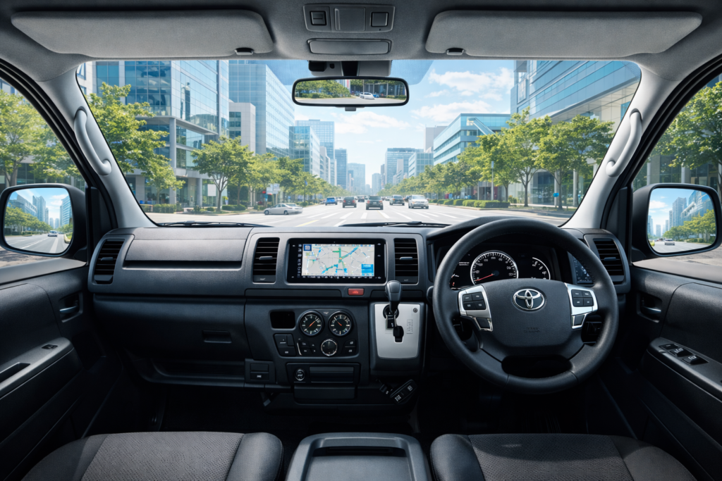 ハイエース乗り心地