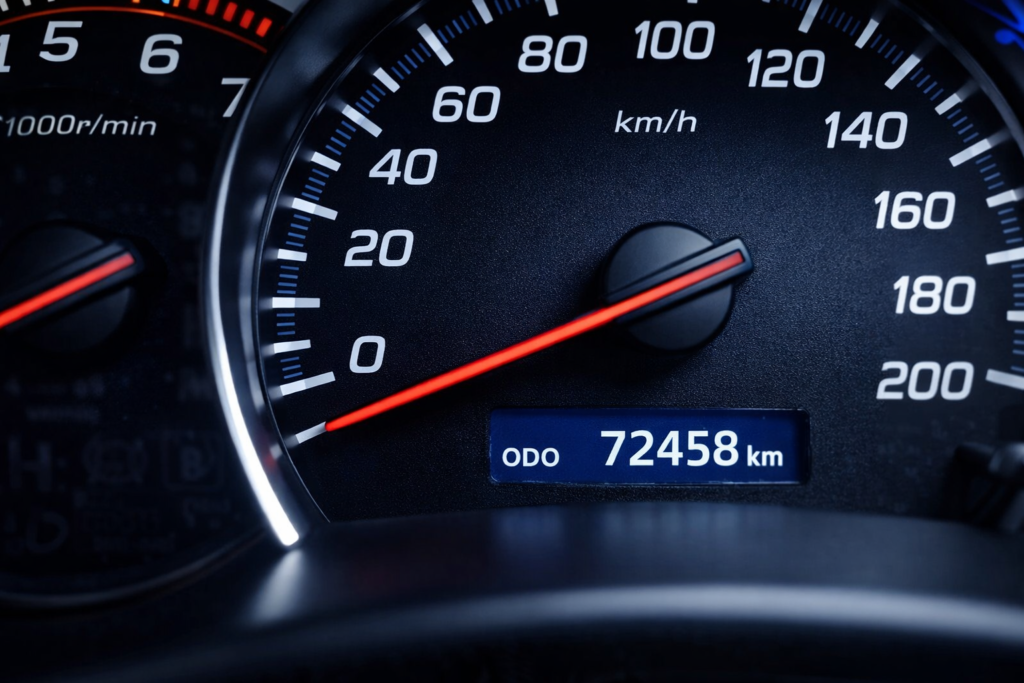 走行距離 イメージ(メーター)