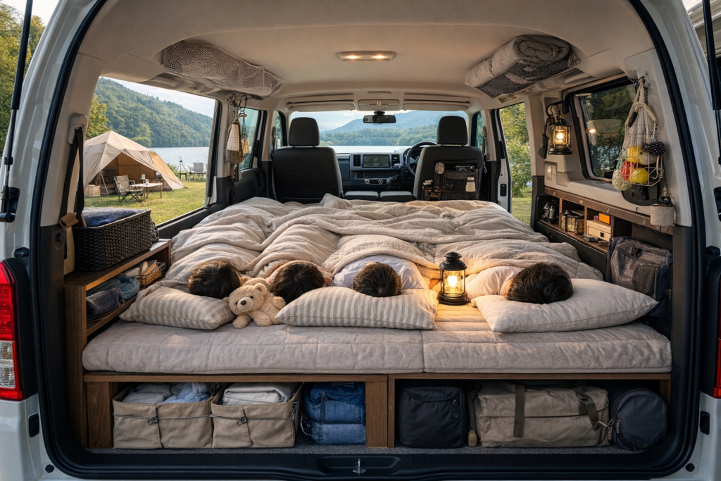 ハイエース車中泊