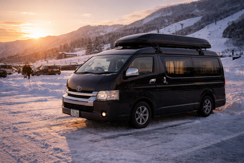 スキー場 ハイエース