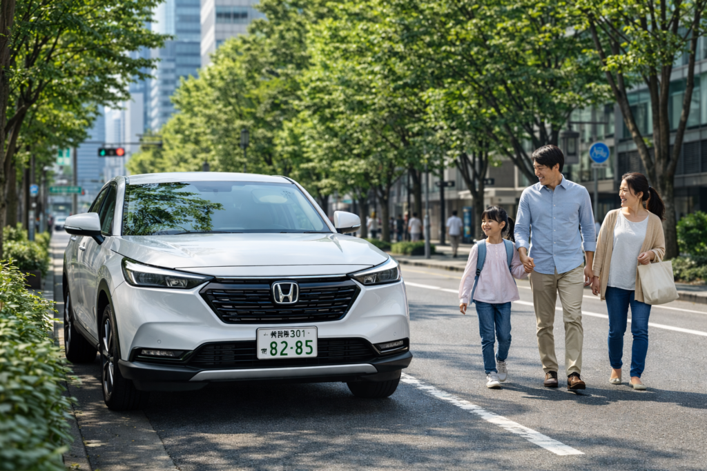 ヴェゼル　日常