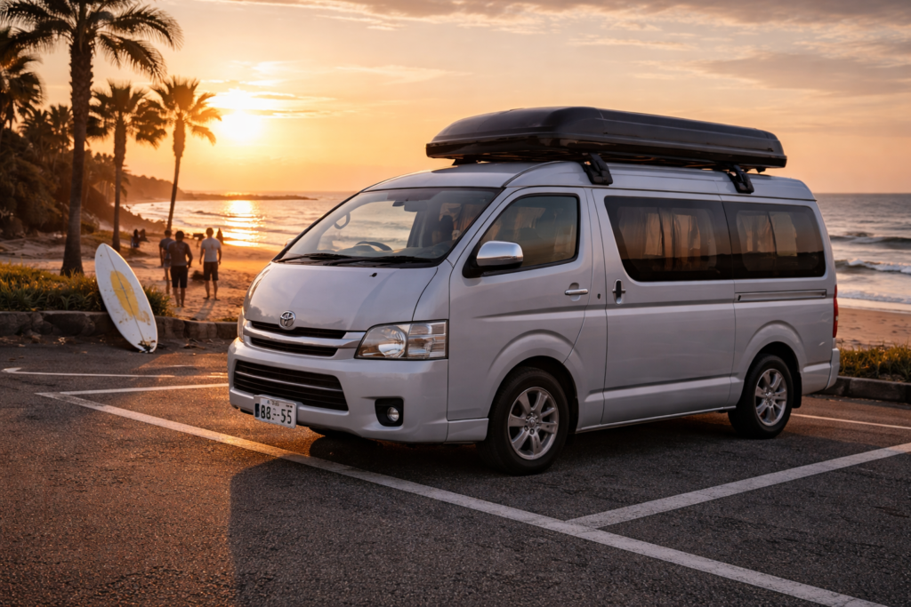 朝日ハイエース