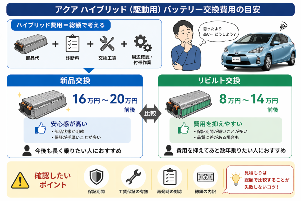 アクアバッテリー費用−４