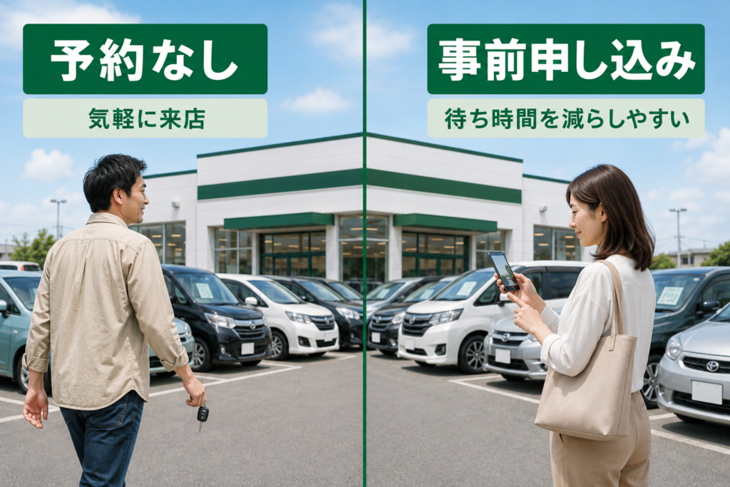 ガリバー査定ー予約なし−３