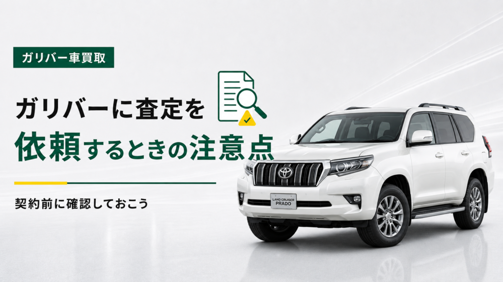 ガリバー買取高い理由ー6
