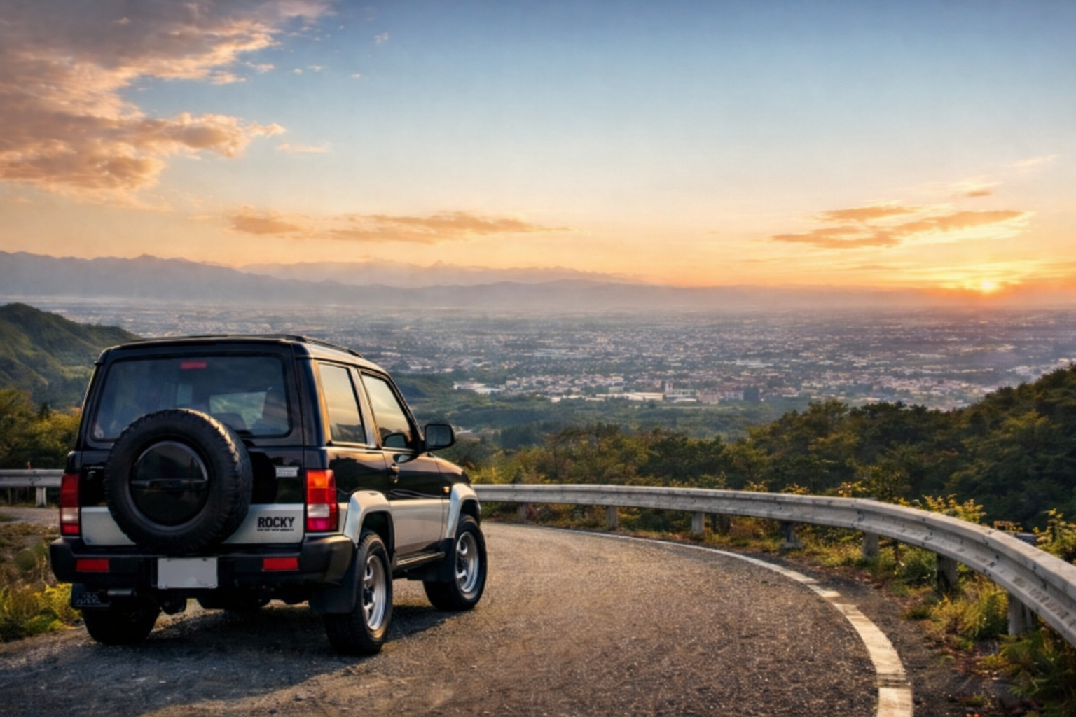 大平山ドライブ
