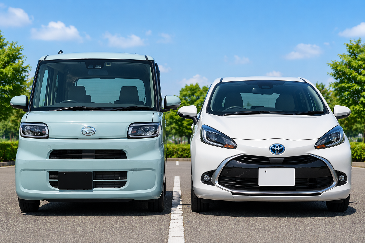 アクアと軽自動車　維持費